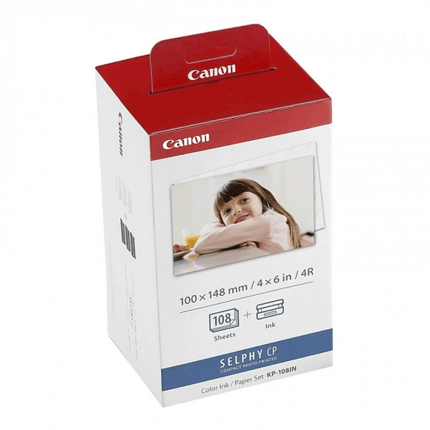 Canon Set de Tinta y Papel KP-108IN