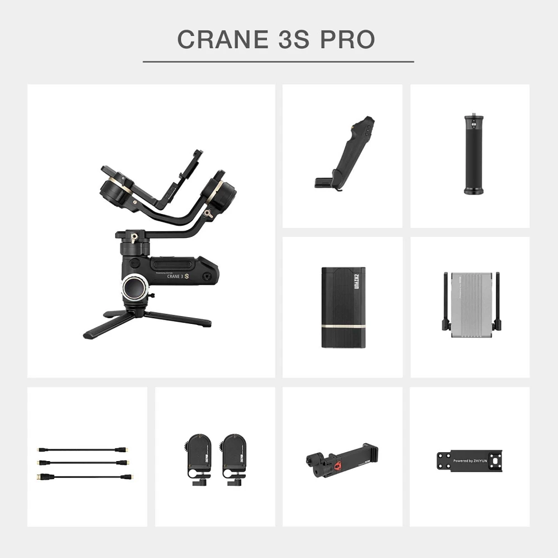 Zhiyun Estabilizador Crane 3 S Pro 5