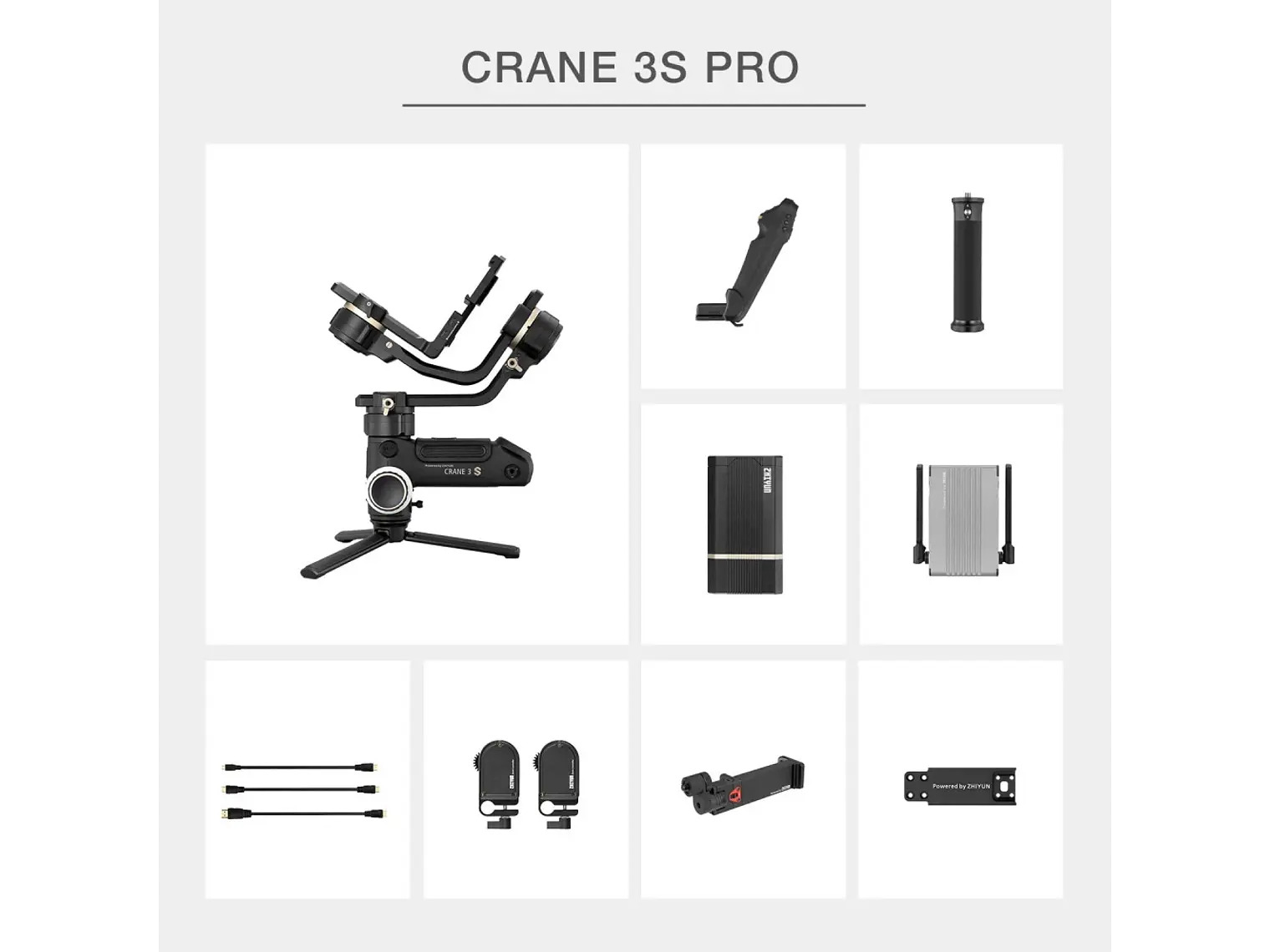 Zhiyun Estabilizador Crane 3 S Pro 5