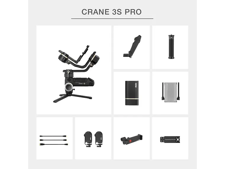 Zhiyun Estabilizador Crane 3 S Pro 5