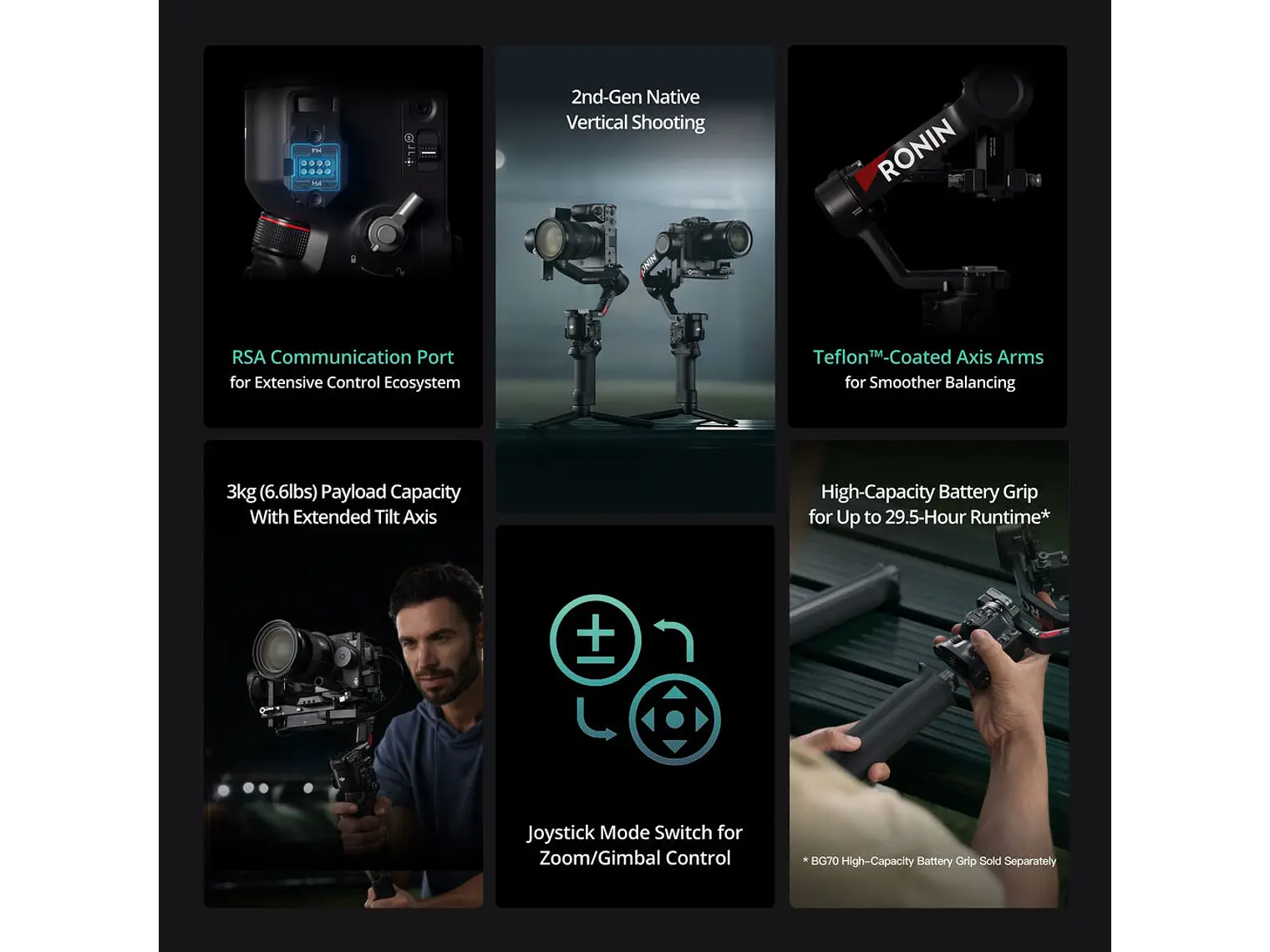 DJI Estabilizador RS 4 Combo 3