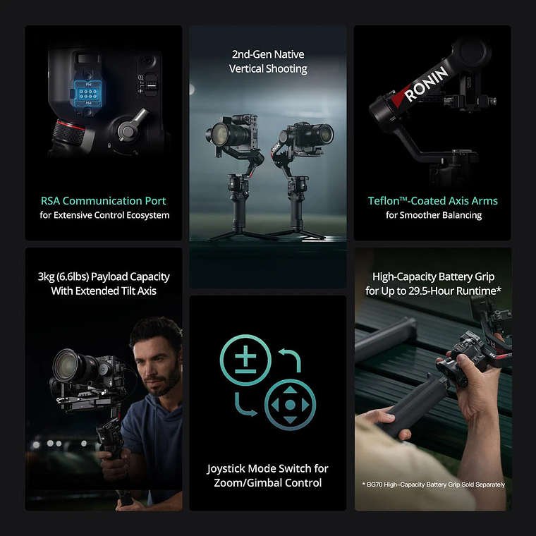 DJI Estabilizador RS 4 Combo 3