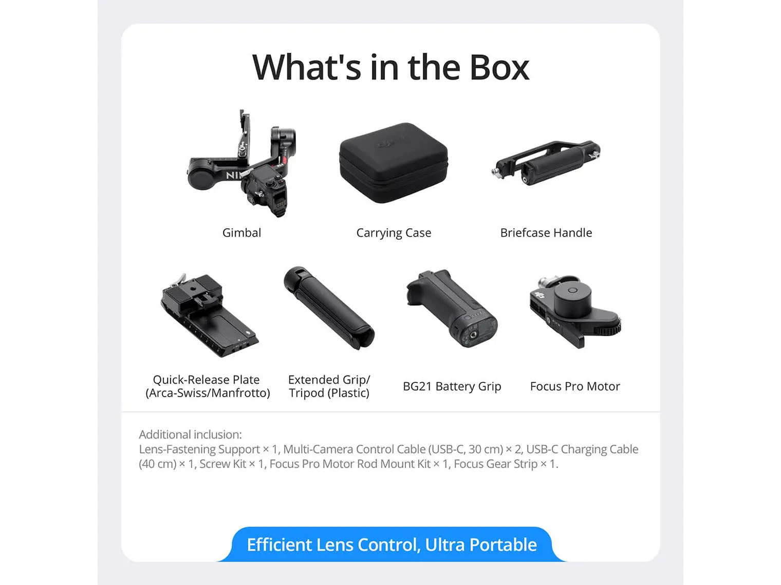 DJI Estabilizador RS 4 Combo 8