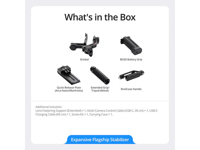 DJI Estabilizador RS 4 Pro 9