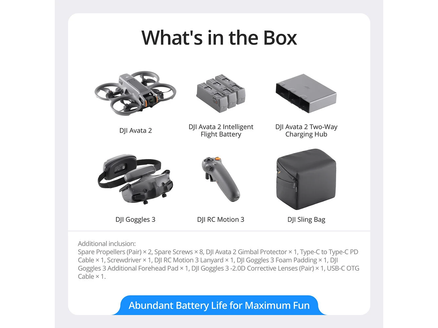 DJI Avata 2 Fly More Combo (Three Batteries) 2