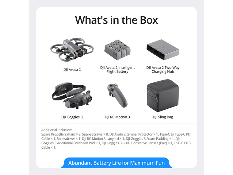 DJI Avata 2 Fly More Combo (Three Batteries) 2