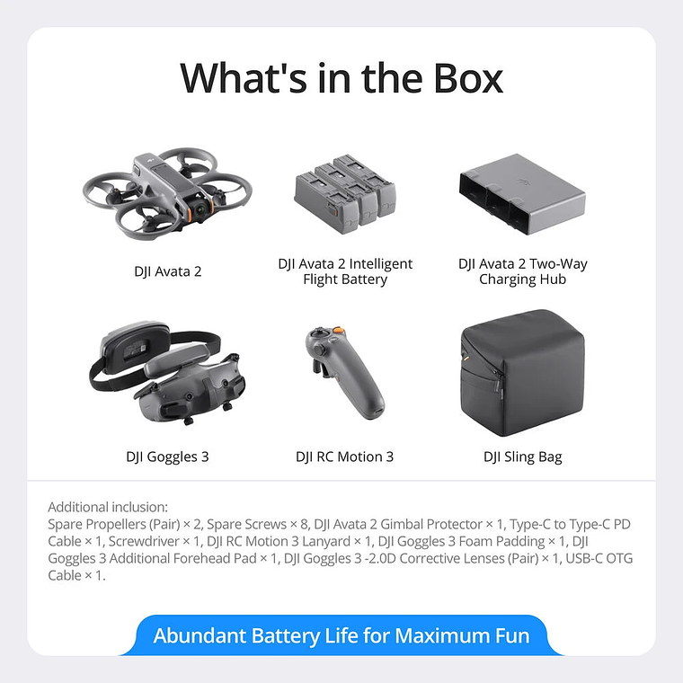 DJI Avata 2 Fly More Combo (Three Batteries) 2