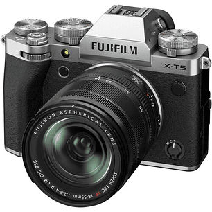 Fujifilm X-T5 Silver Kit XF18-55mm F2.8-4 LM OIS