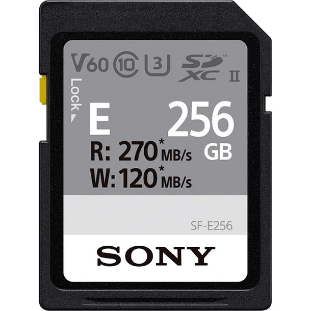 Sony SDXC UHS-II SF-E 256GB