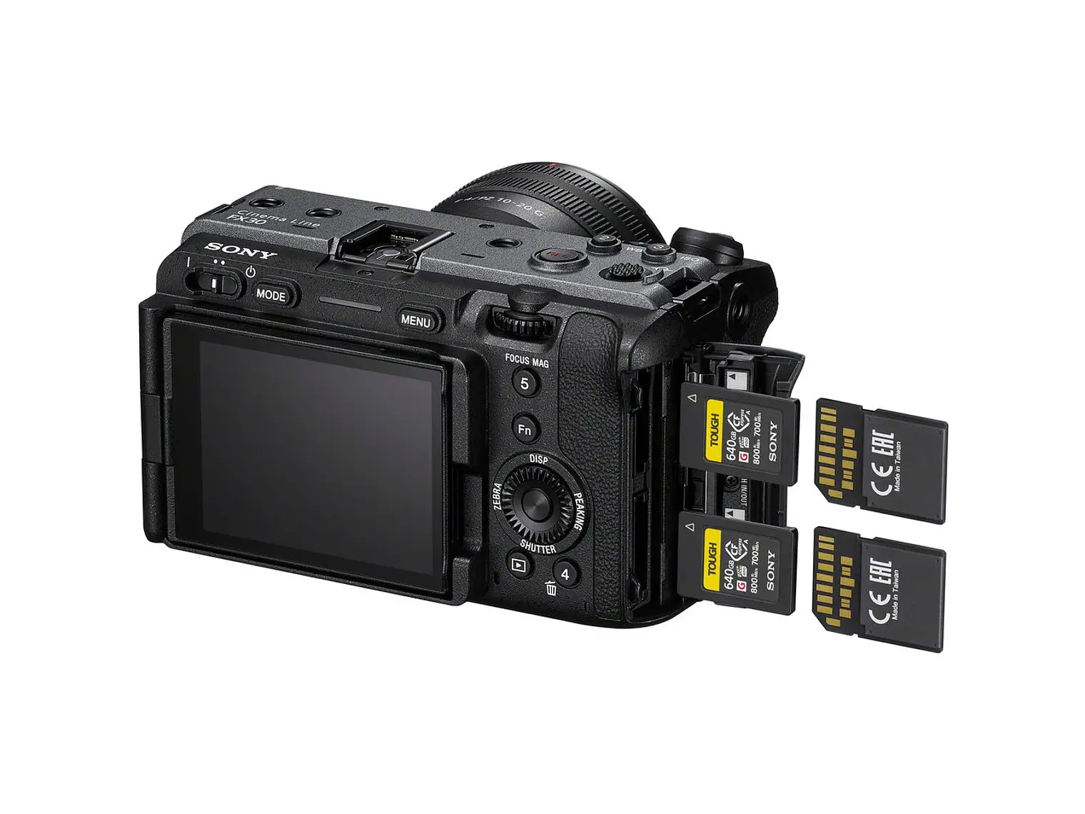 Sony Cinema Line compacta FX30 Solo Cuerpo 7