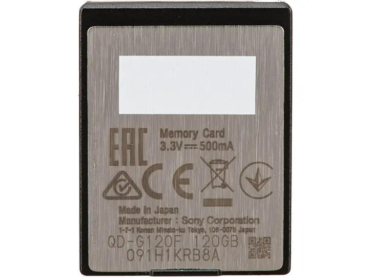 Sony XQD 120GB 2