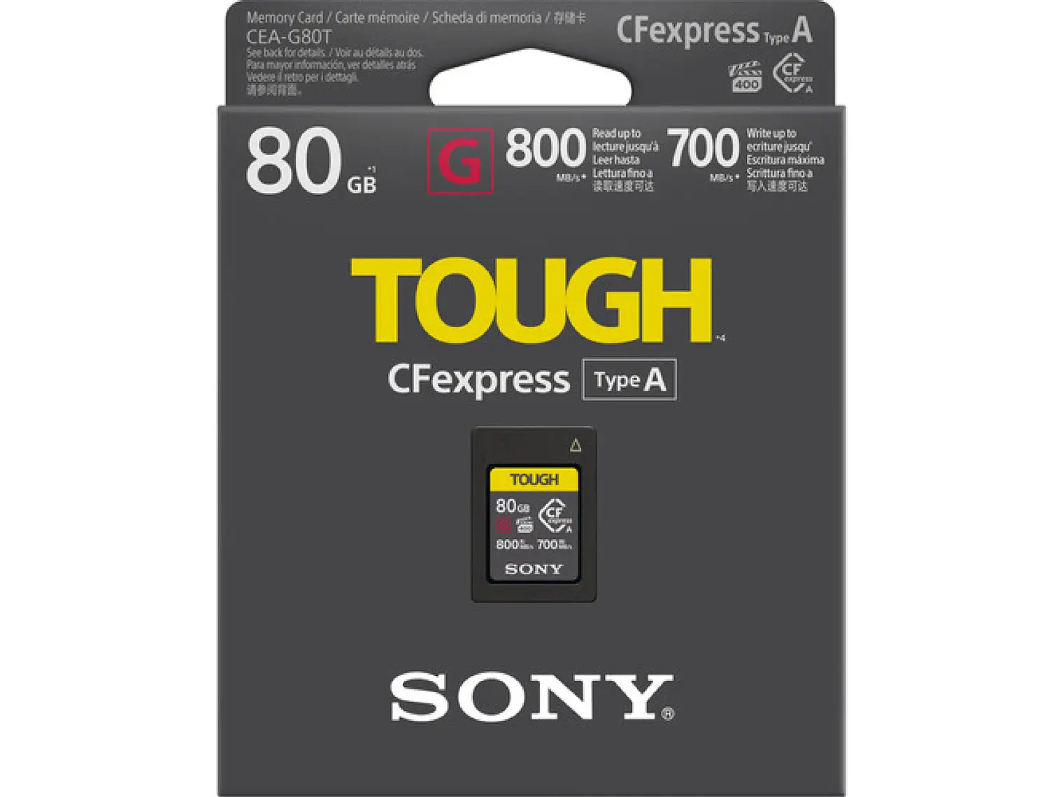 Sony CF Express Type A TOUGH 80GB 2