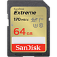 Sandisk SDXC Extreme 64GB 170mb/s V30 - Miniatura 1