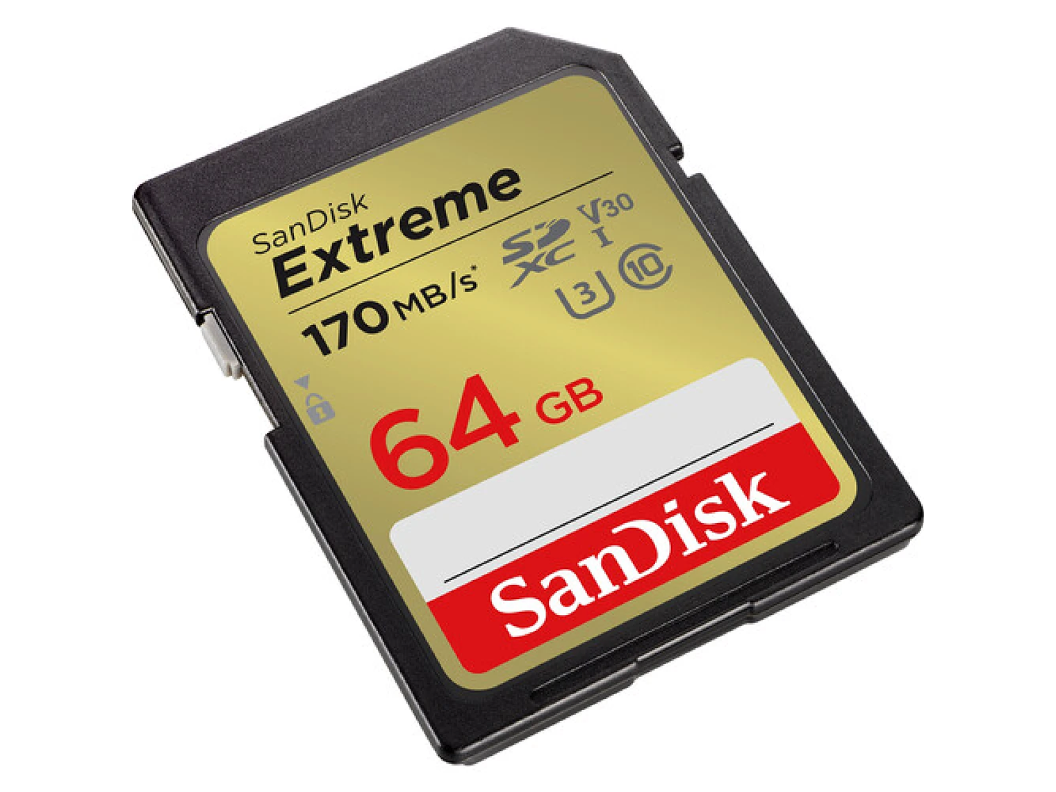 Sandisk SDXC Extreme 64GB 170mb/s V30 2
