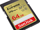 Sandisk SDXC Extreme 64GB 170mb/s V30 - Miniatura 2