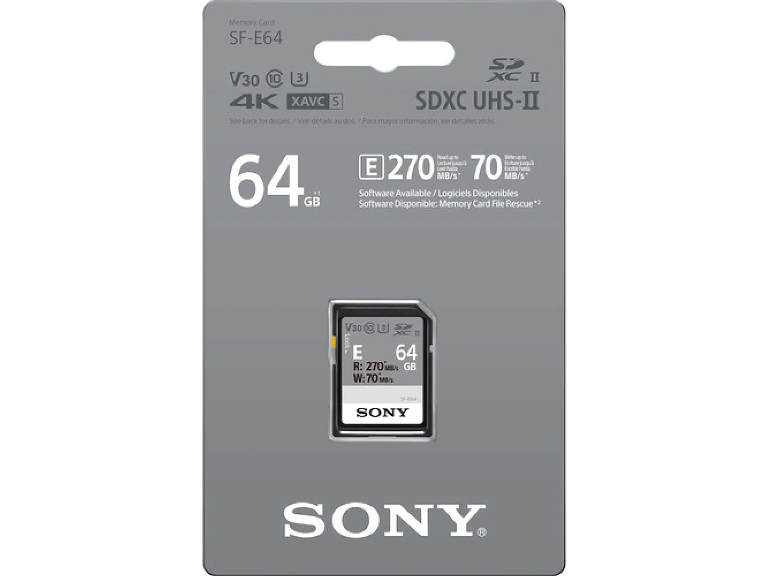 Sony SDXC UHS-II SF-E 64GB 2