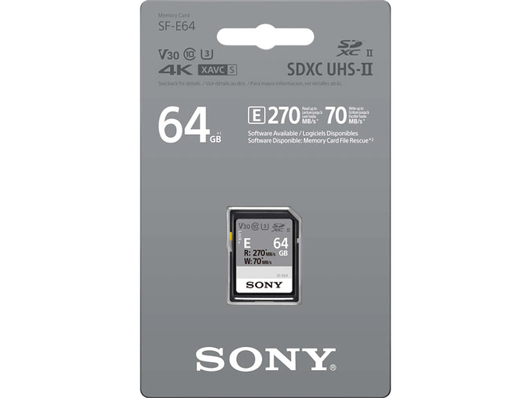 Sony SDXC UHS-II SF-E 64GB 2