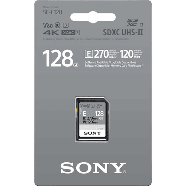 Sony SDXC UHS-II SF-E 128GB