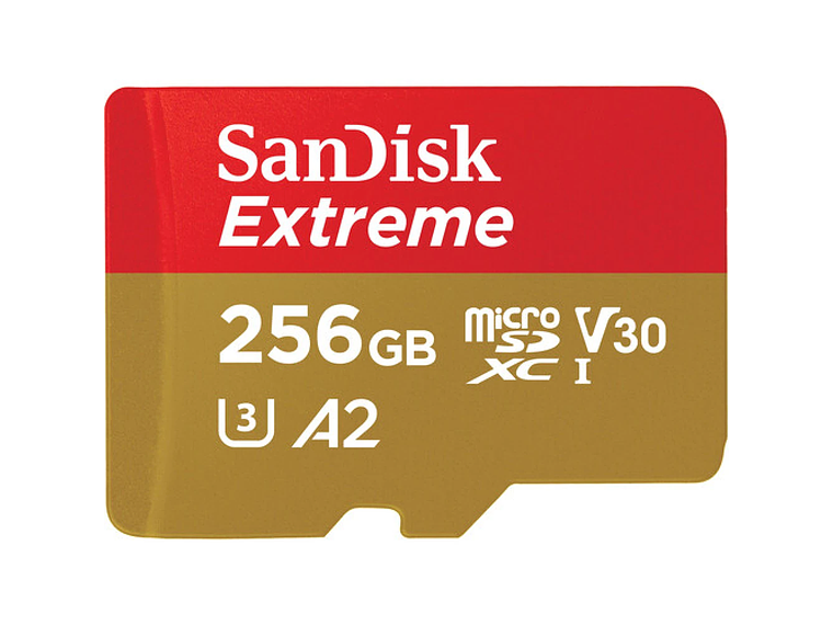 Sandisk SanDisk Extreme 256gb microSDXC UHS-I 130 mb/s W 190mb/s R 1