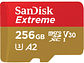 Sandisk SanDisk Extreme 256gb microSDXC UHS-I 130 mb/s W 190mb/s R - Miniatura 1