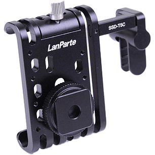 LanParte Clamp Cold Shoe para Samsung T5 SSD