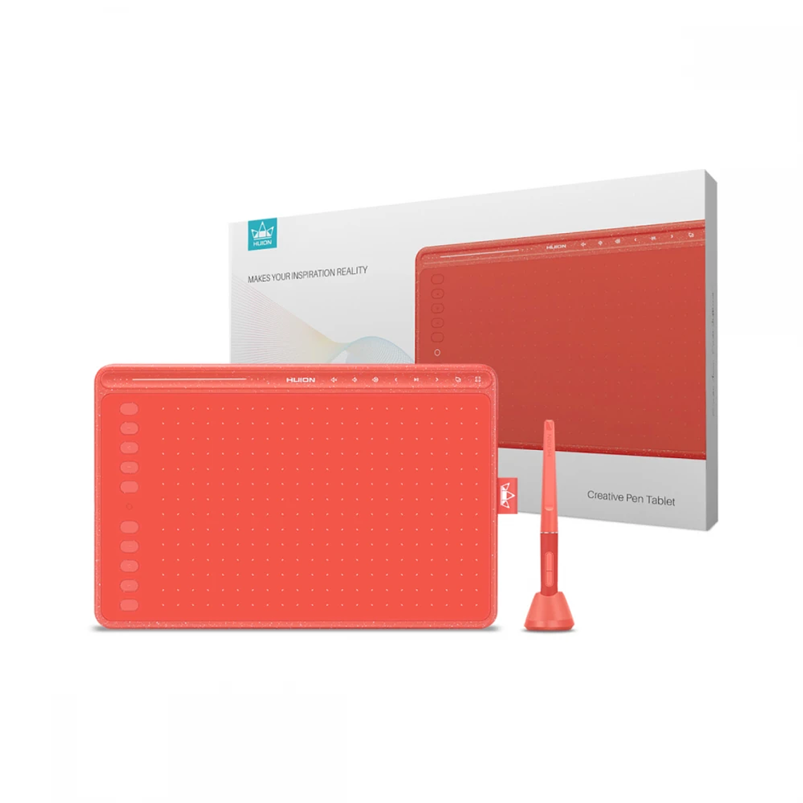 HUION PEN TABLET INSPIROY H611 ROJA 1