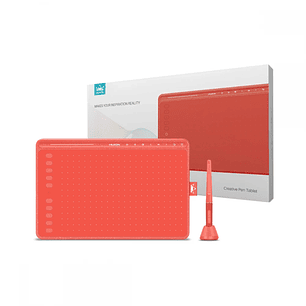 HUION PEN TABLET INSPIROY H611 ROJA