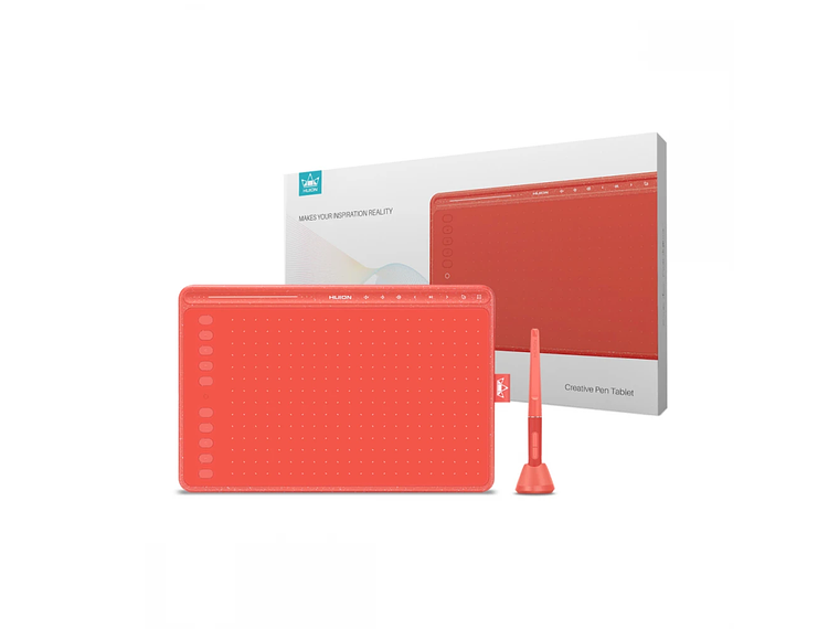 HUION PEN TABLET INSPIROY H611 ROJA 1