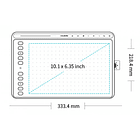 HUION PEN TABLET INSPIROY H611 3