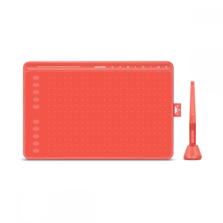 HUION PEN TABLET INSPIROY H611 ROJA 4