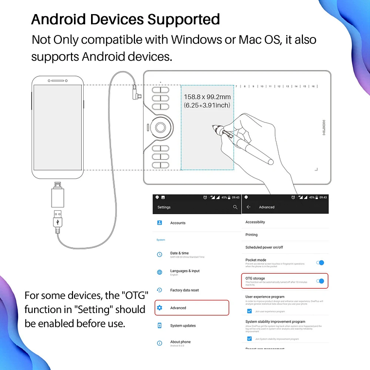 HUION PEN TABLET INSPIROY H610 2