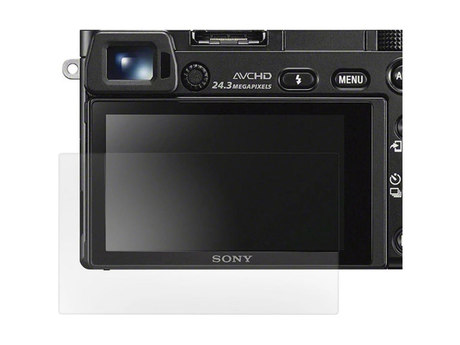 Vello  Film protector de pantalla para camara Sony a5100, a6000, a6300, a6400, a6500, a6600, & FDR-AX53 1
