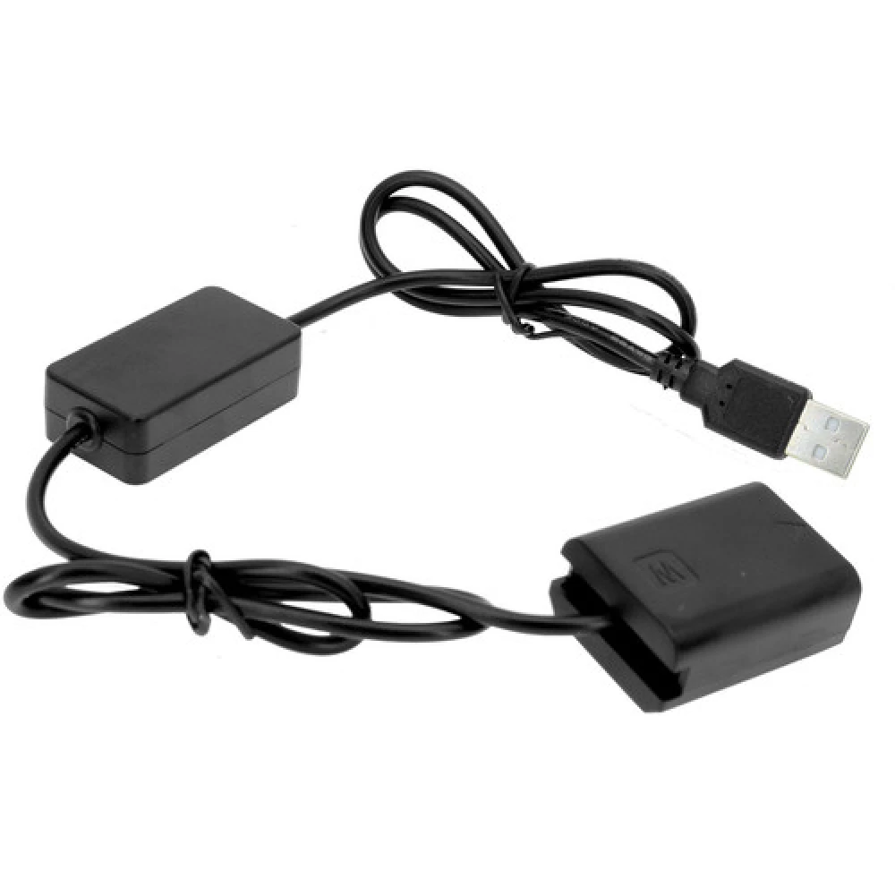 Gyrovu Supresor de bateria NP-FW50 con adaptador 3.1A (Dummy)