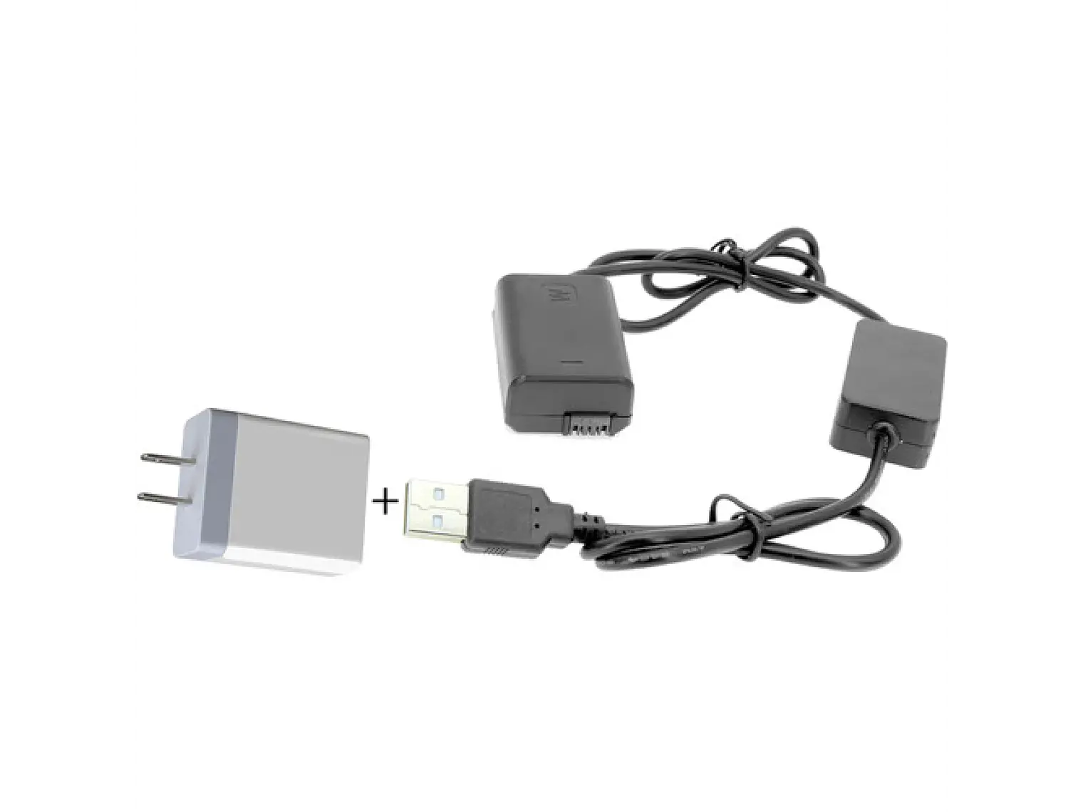 Gyrovu Supresor de bateria NP-FW50 con adaptador 3.1A (Dummy) 2