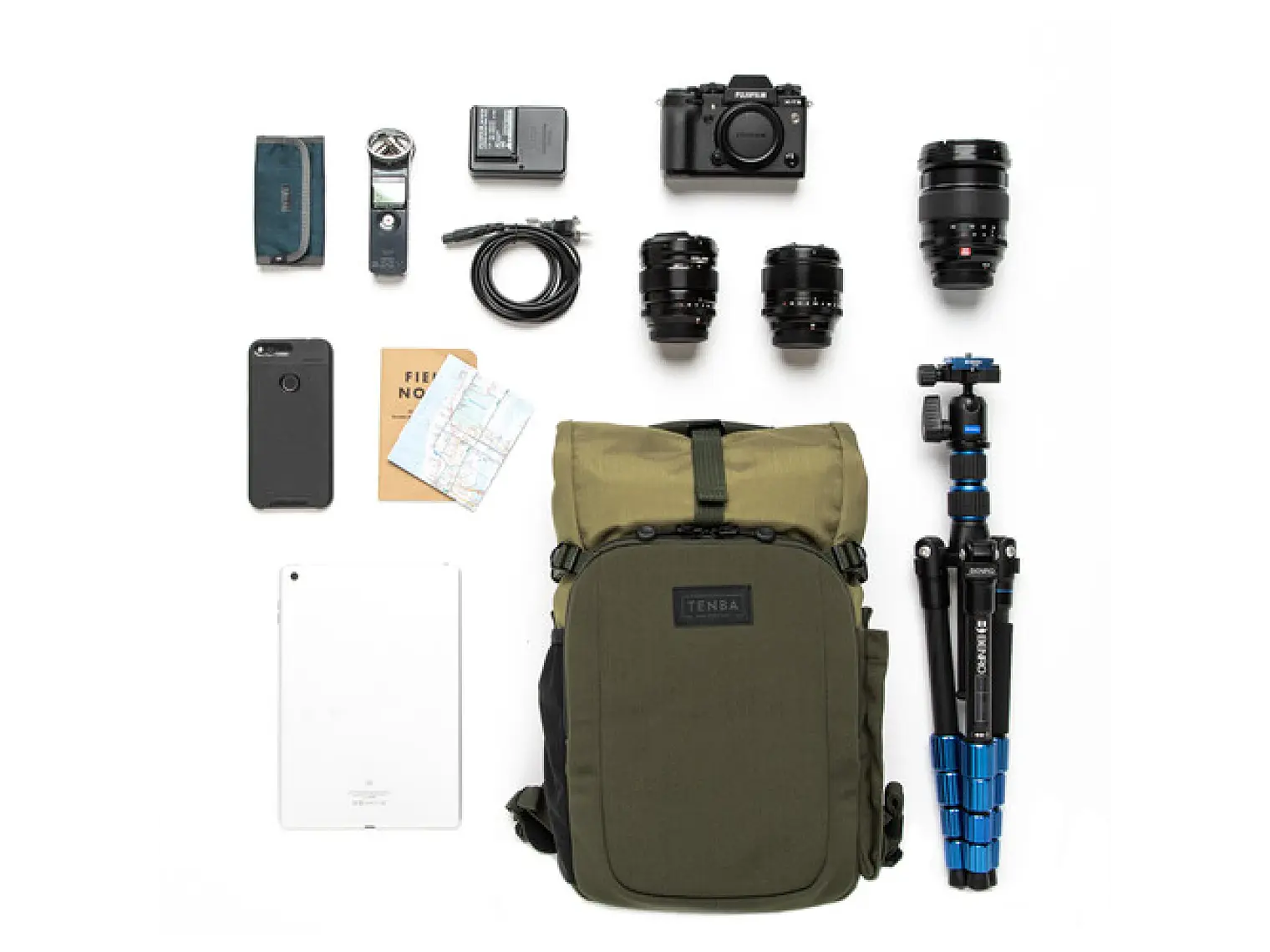 Mochila Tenba Fulton v2 10l Tan Olive 5