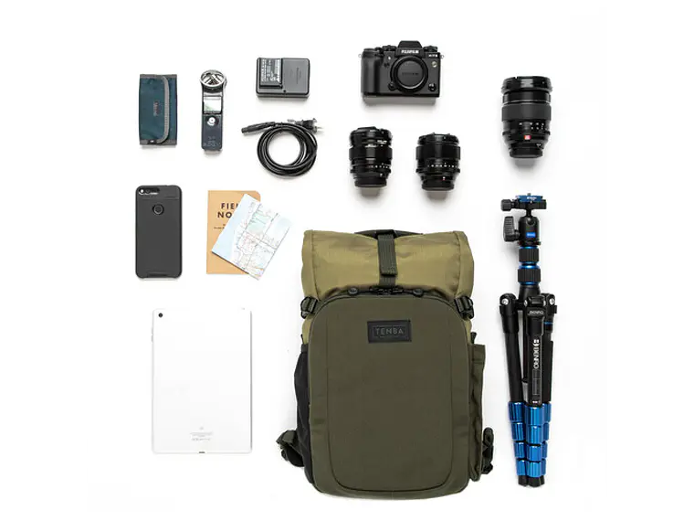 Mochila Tenba Fulton v2 10l Tan Olive 5