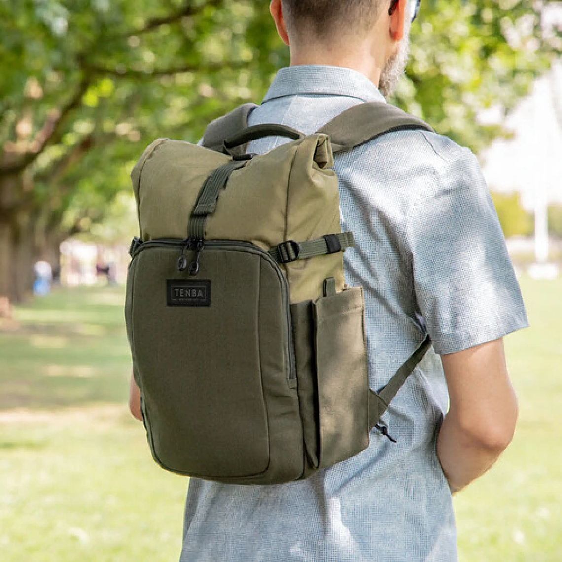 Mochila Tenba Fulton v2 10l Tan Olive 8
