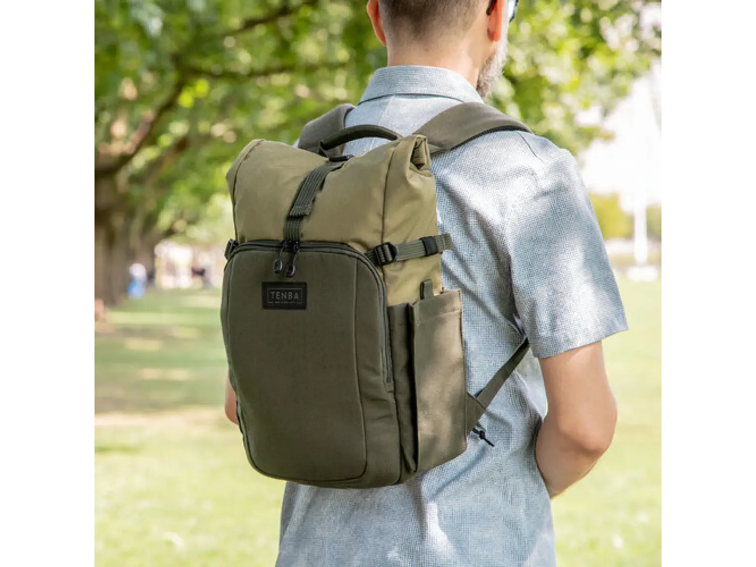 Mochila Tenba Fulton v2 10l Tan Olive 8