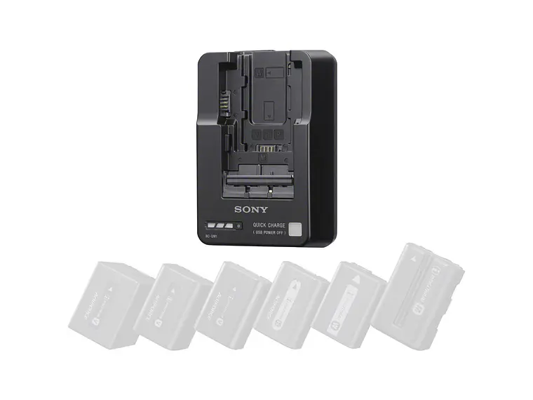 Sony BC-QM1 CARGADOR DE BATERIA PARA W / V / M / H / P para FW50 1
