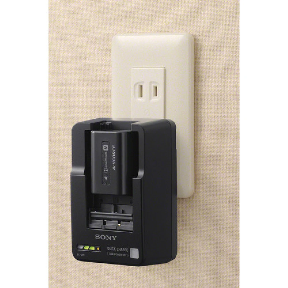 Sony BC-QM1 CARGADOR DE BATERIA PARA W / V / M / H / P para FW50 3