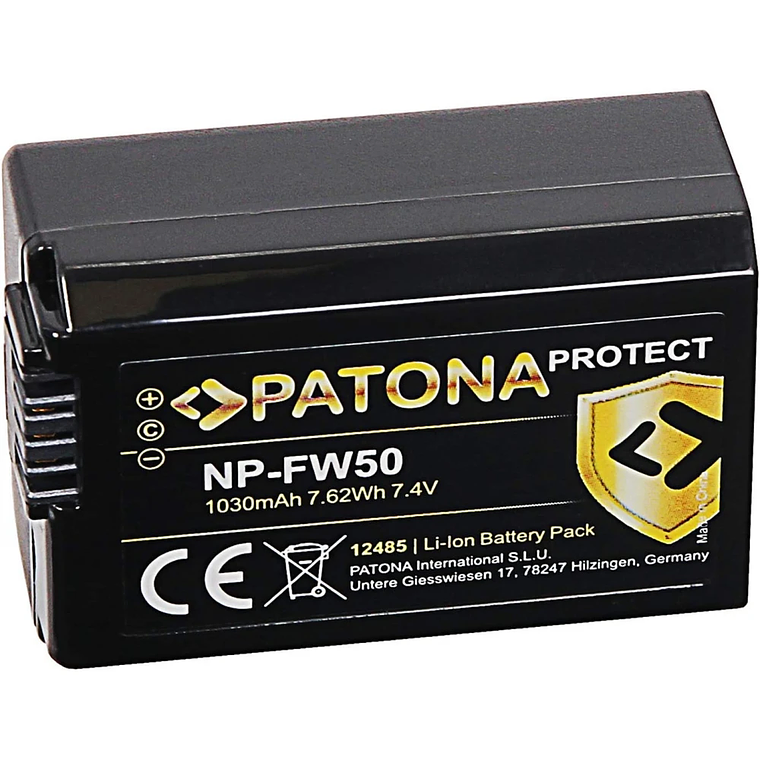 Patona Bateria Protect NP-FW50 3