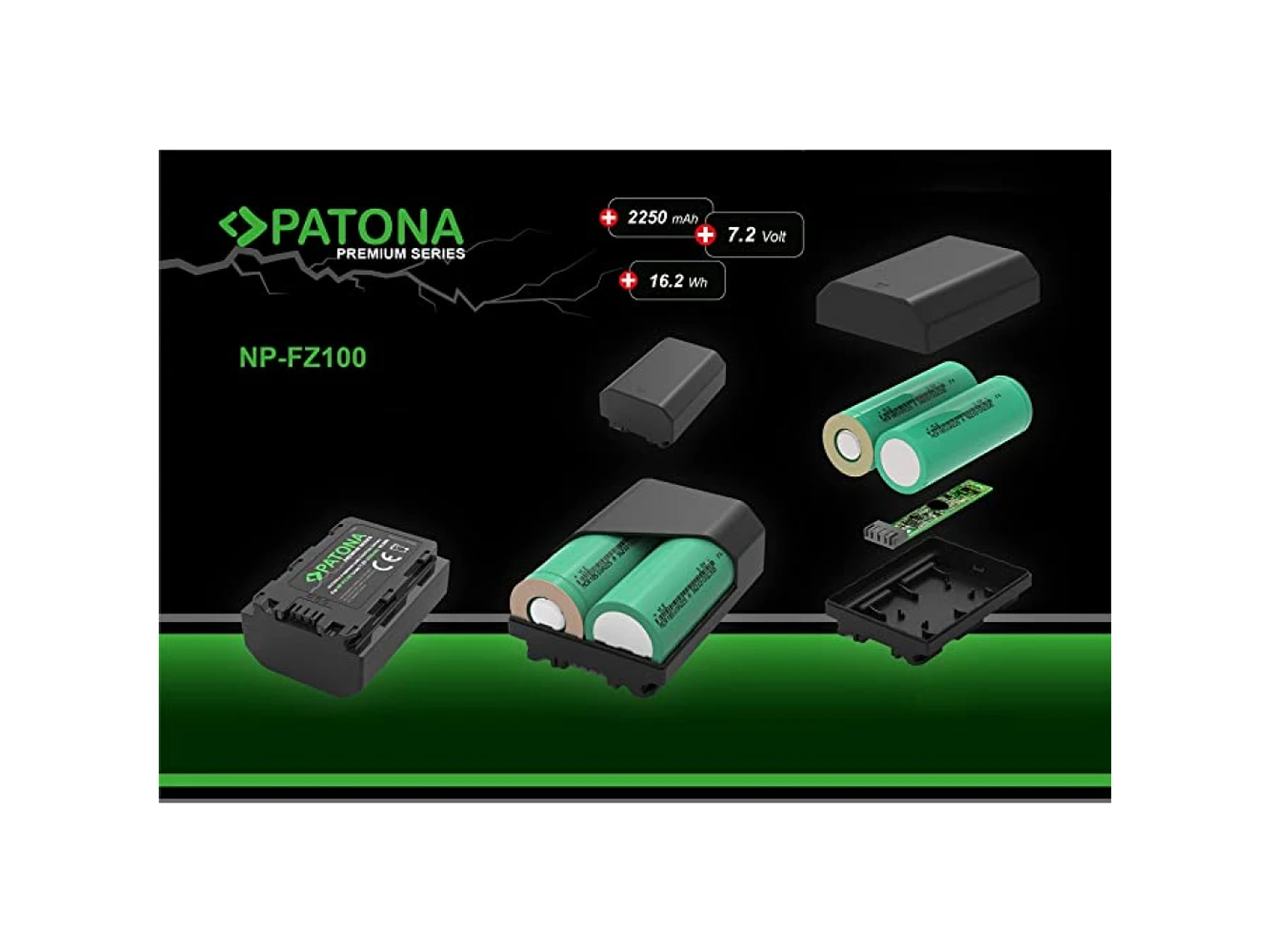 Patona Bateria Protect NP-FZ100 2