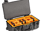 Pelican V525 Serie Vault con divisores y ruedas - Miniatura 1