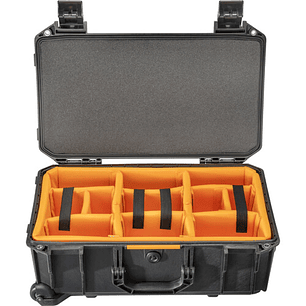Pelican V525 Serie Vault con divisores y ruedas