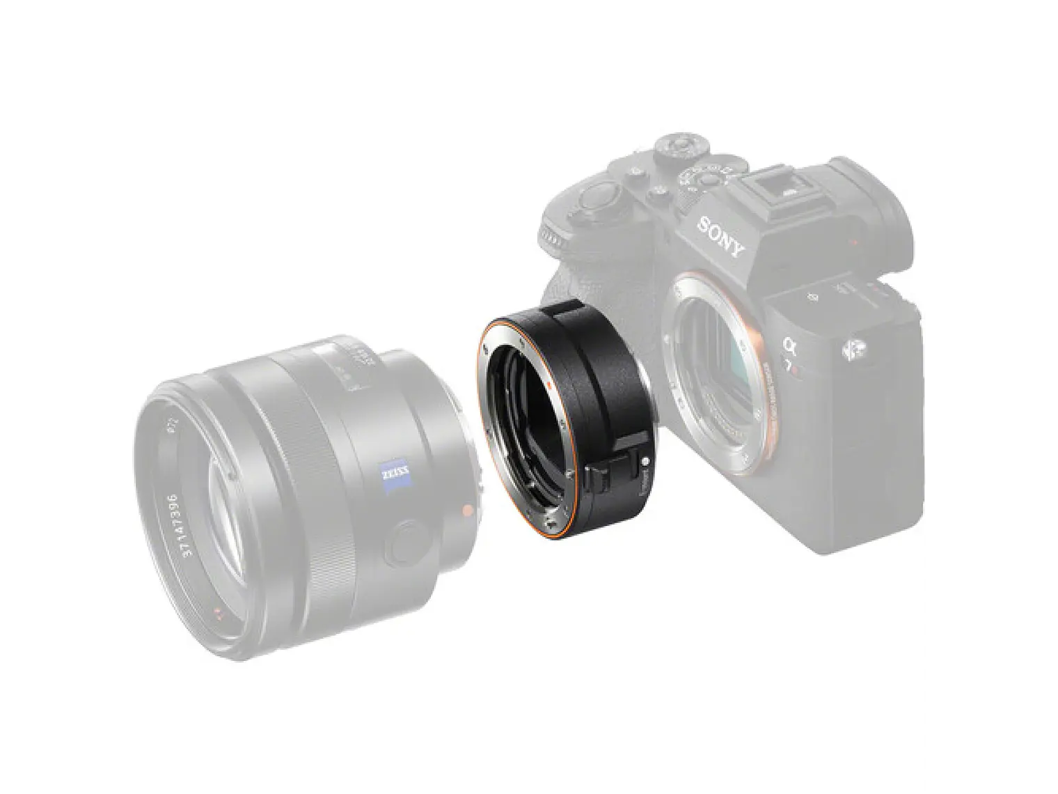 Sony Alpha Anillo Adaptador A-mount a E-Mount LA-EA5 2
