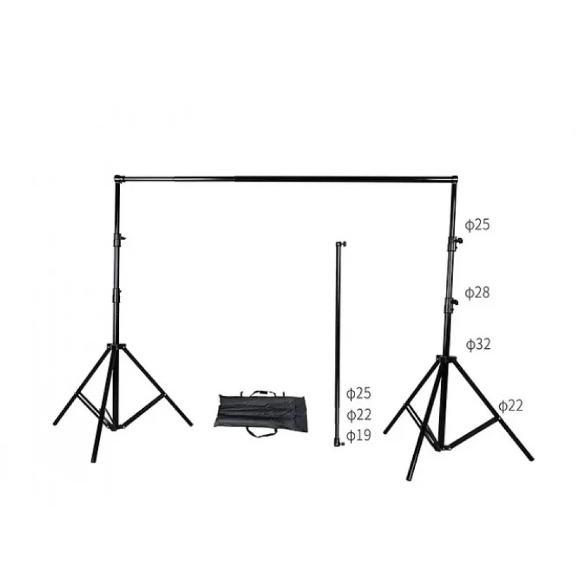 Nicefoto Porta Fondo S-06 Básico 1