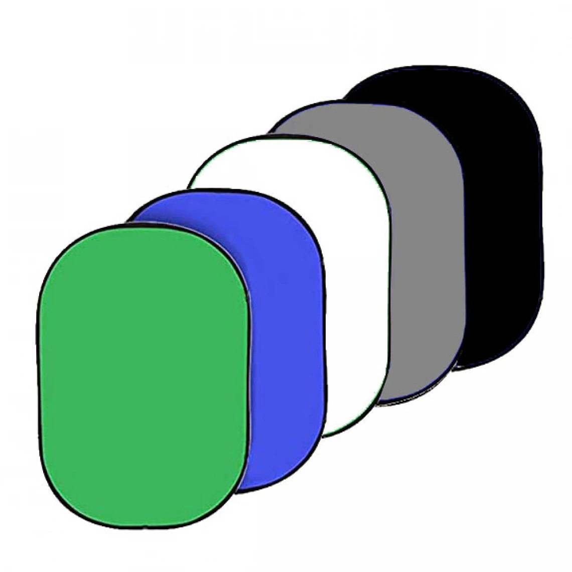 Golden Eagle  Panel de fondo 150x200cm verde/azul 1