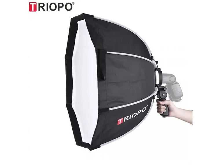Triopo KS2-55 Softbox Octagonal para Speedlight 55cm 1