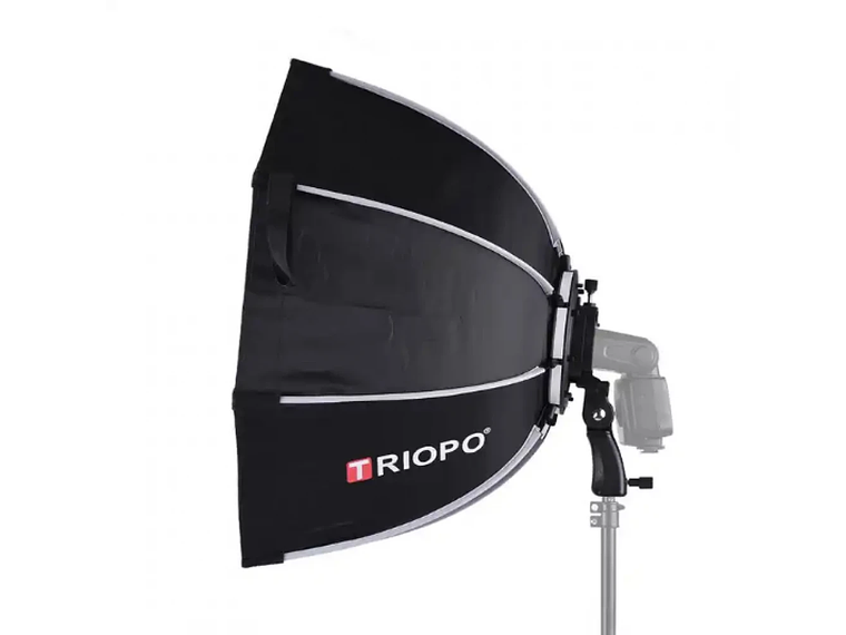 Triopo KS2-55 Softbox Octagonal para Speedlight 55cm 5