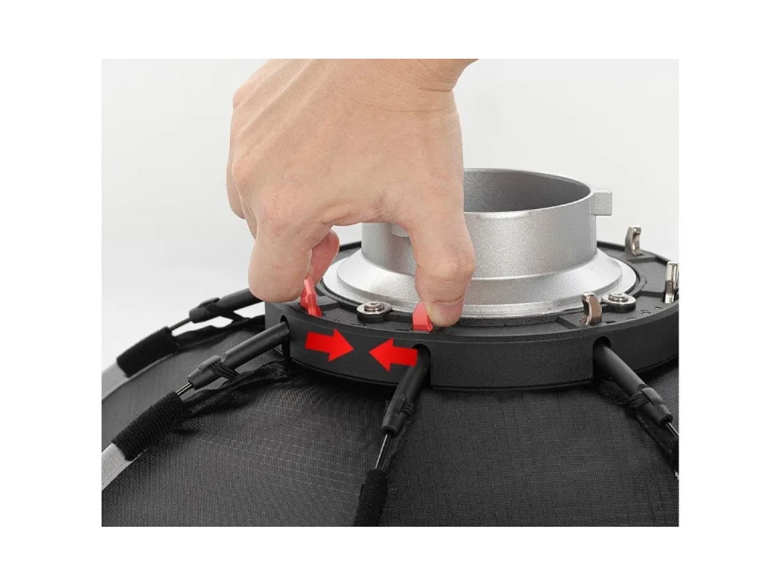 Triopo k2-120 Softbox Octogonal Armado facil. 120cm Bowens 3